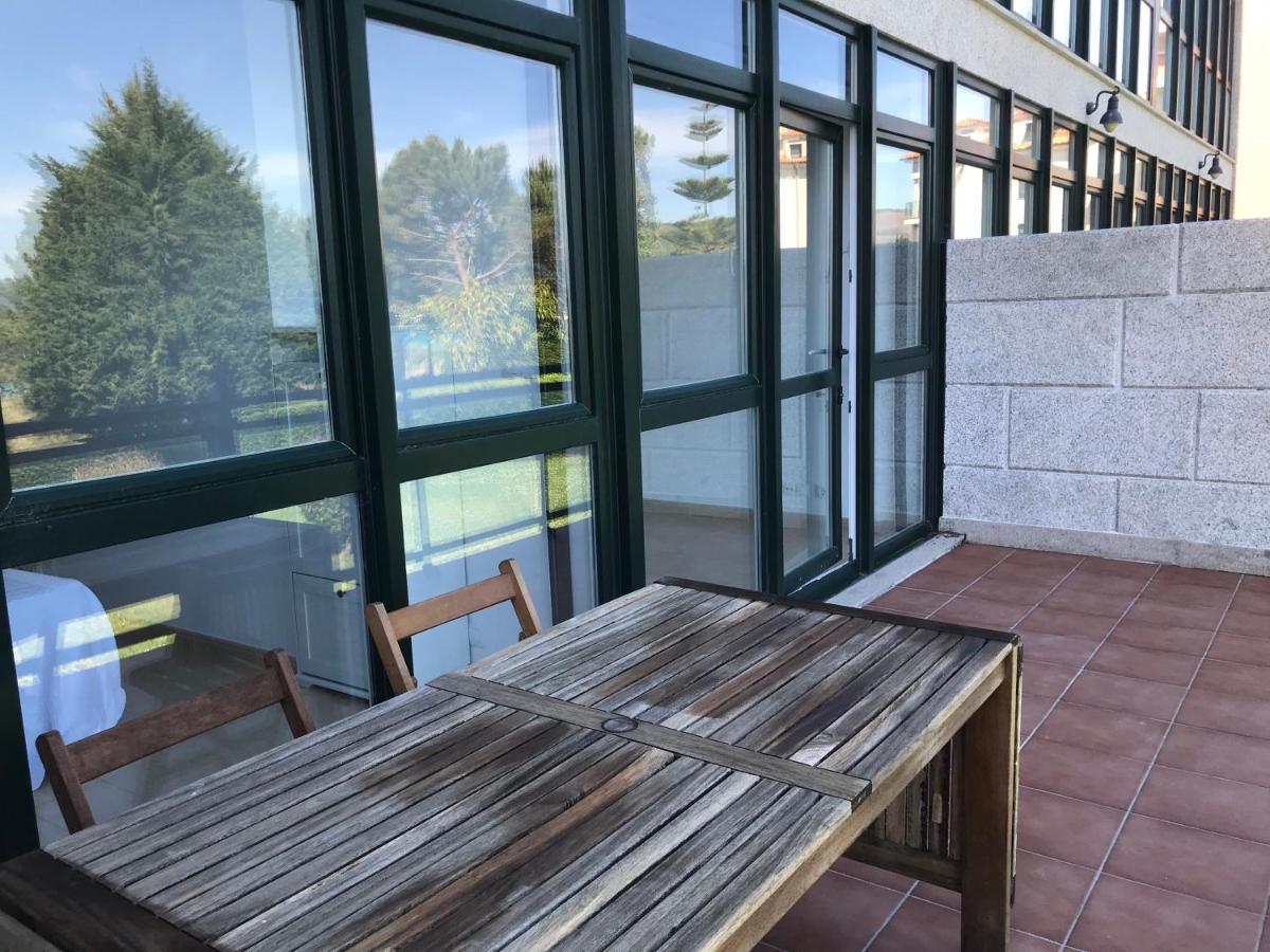 Apartamento Con Terraza Primera Linea De Playa Fisterra Zewnętrze zdjęcie