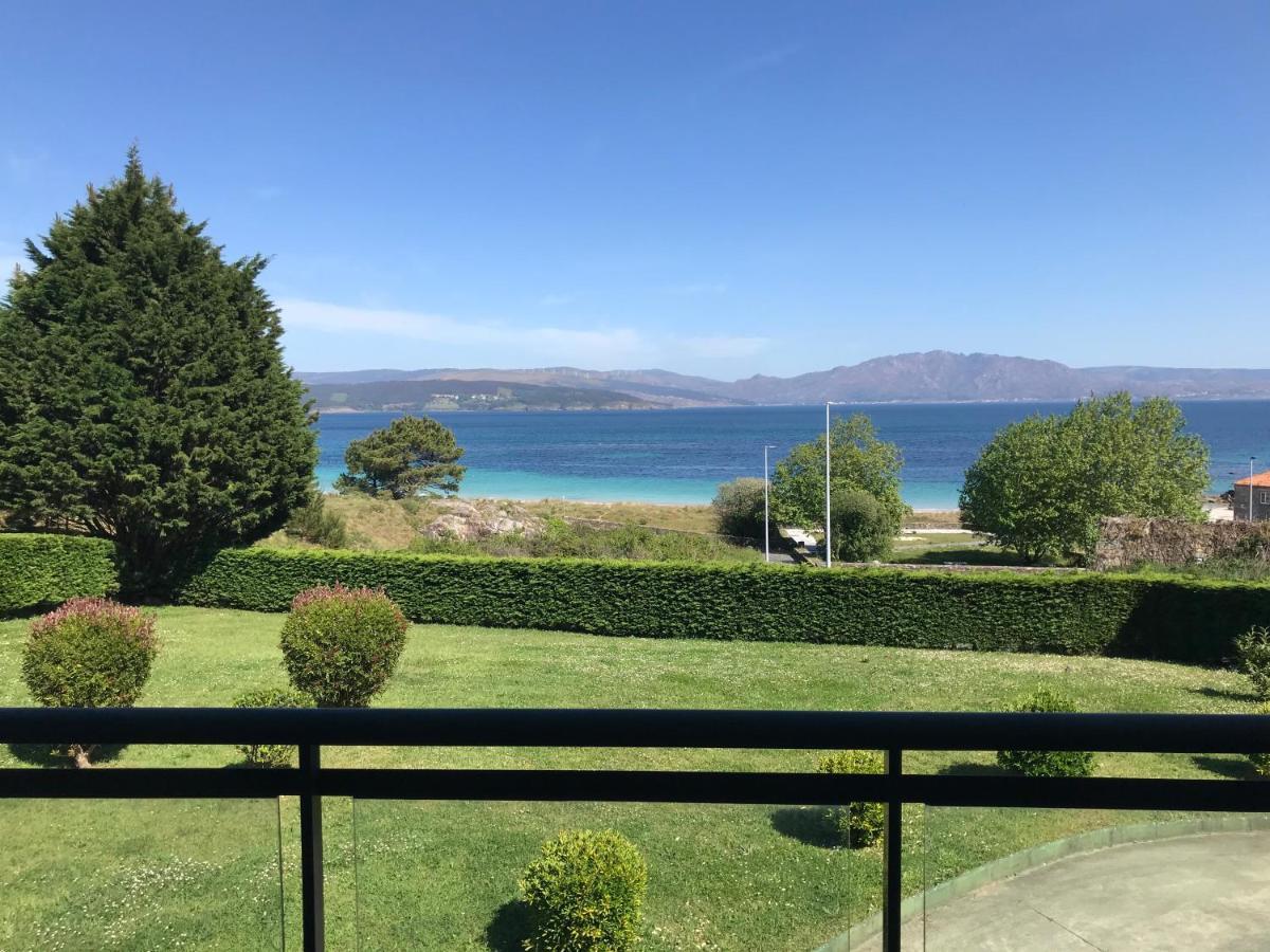 Apartamento Con Terraza Primera Linea De Playa Fisterra Zewnętrze zdjęcie